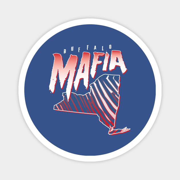 Buffalo Bills Mafia New York Magnet by stayfrostybro